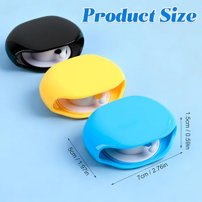 Automatic Cord Reel, Retractable Hidden Cable Reel, for USB Cable Headset Cord Charger Cable for Travel and Organization (3PCS)