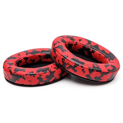 WC Wicked Cushions PadZ - Thick & Soft Ear Pads for ATH M50X / M40X / SteelSeries Arctis/HyperX Cloud & Alpha/Logitech G Pro X/Compatible with Over 50 Headphones | Red Camo - color: Red Camo
