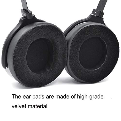 Defean Velvet Earpads for HIFIMAN SUNDARA, HE(560/500/6/5/3) Headphones | Also for HIFIMAN SUNDARA, HE560(HE560i)/HE500/HE400(SE/i/S)/HE350/HE300, HE6/HE5/HE3 Headphones