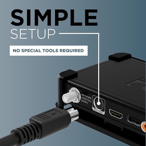 THE CIMPLE CO 10-Pin Audio and Video DIN Cable - RCA Composite for A/V - Not S-Video Cable - Compatible with Select DIRECTV & AT&T Models (H25, C31, C41, C41-W, C51, C61, C61-K) - 12 Feet (3.6 Meters) - size: 12 Feet (3.6 Meter)