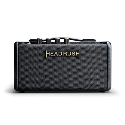 HeadRush FRFR-GO 30W Portable Electric Guitar Amplifier for Modellers | Portable Full-Range Flat-Response Speaker with Bluetooth, Rechargeable Battery for Multi-FX and Amp Modeling Pedals - size: 3-inch