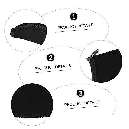 Angoily Headphone Headband Pad Protector for Soft Neoprene Cushion Cover for Enhanced Comfort and Style Zipper Design