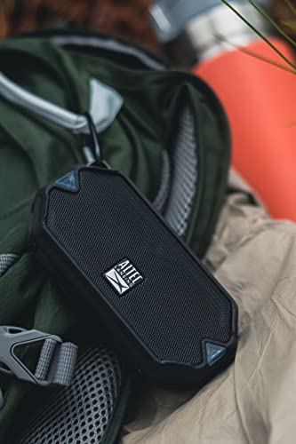 Altec Lansing - HydraMini Wireless Bluetooth Speaker, IP67 Waterproof USB C Rechargeable Battery with 6 Hours Playtime, Compact, Shockproof, Snowproof, Everything Proof (True Red) - color: Red