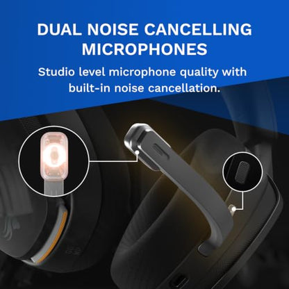 GLORIOUS GHS Wireless InfinitePlay - Gaming Headset - PC, PS5, PS4 - Black - color: Black, size: One Size - GHS Wireless