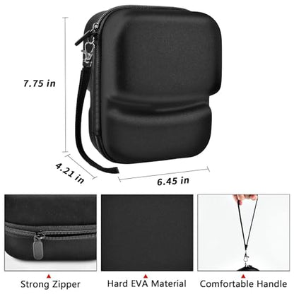 GWCASE Earmuffs & Shooting Glasses Case, Compact Carry, Case Only