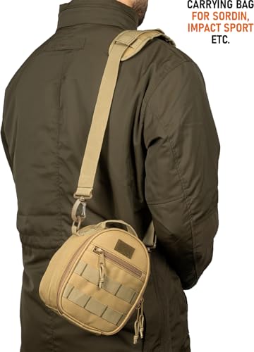 ACE Schakal Tactical Ear Muff Bag for Range & Gear - Beige - color: Beige