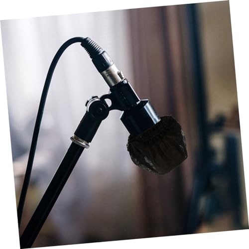 BESPORTBLE 80Pcs Disposable Microphone Covers Non Woven Mic Protectors for Clean and Use Recording Studios Live Performances and Conferences Each