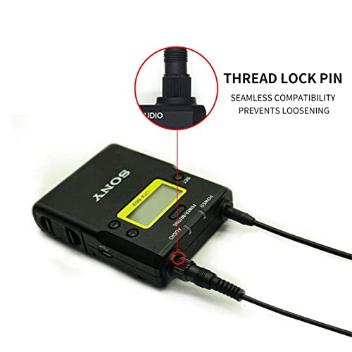 3.5mm TRS Aux Cord, Stereo Audio Cable Jack Adapter Compatible with Sony D11/V1/D21 Sennheiser Wireless Microphone, 1/8" Male to Male Audio Aux Cable Connect to Camera 1.97FT - size: 3.5mm Aux Cord Stereo Audio Cable Adapter