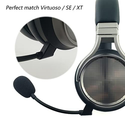 REEYEAR Mic Fits for Corsair Virtuoso RGB Premium/SE/XT Microphone,Noise Cancelling Replace Microphone Compatible with Corsair Virtuoso Wireless Gaming Headset