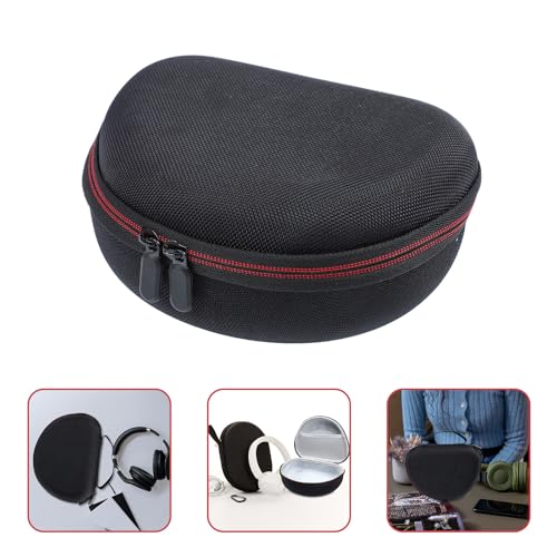 Generic Protective Headset Storage Box with Hard Shell, Portable Headphone Carrying Case for Travel and Daily Use, Lightweight Headset Protection Holder Compatible with Over-Ear Headphones