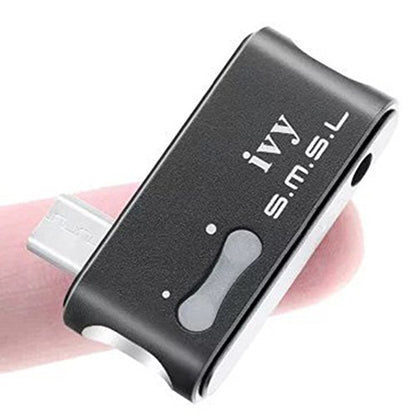 SMSL Ivy DAC MINI Portable Audio Digital to Analog Converter, AMP Headphones Amplifier USB Input Support OTG only for Android Cellphones Black