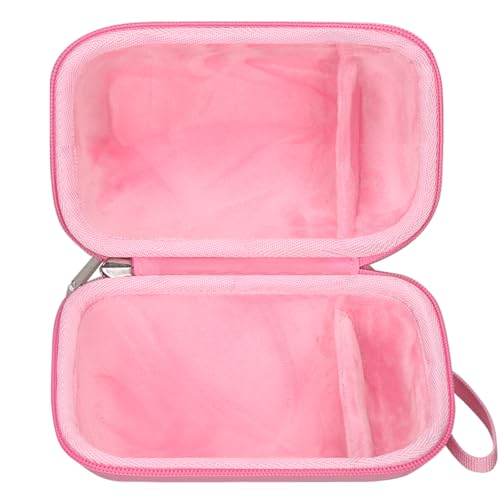 FBLFOBELI Hard Case Compatible with Sony SRS-XB100/SRS-XB12/SRS-XB13 Extra Bass Portable Waterproof Speaker (Case Only) (Pink) - color: Pink
