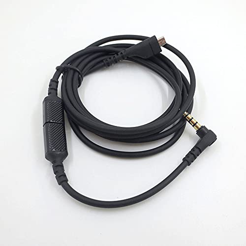 Arctis5 Replacement Audio Cable Detachable Audio Cord Compatible with SteelSeries Arctis 3 Arctis 7 Arctis Pro Headset (Sound Card Cable+Adapter Cable)