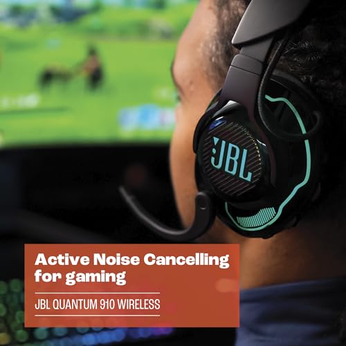 JBL Quantum 910X Wireless - Performance Gaming Headset - Black