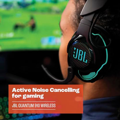 JBL Quantum 910X Wireless - Performance Gaming Headset - Black