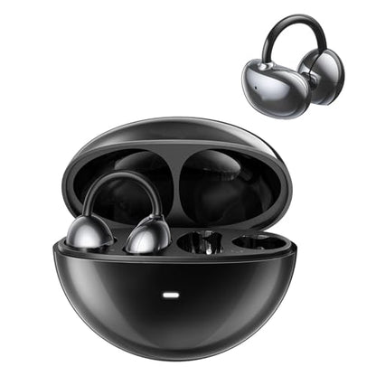 Open-Ear Clip-On Earbuds Bluetooth 6.0 Wireless Headphones Open Ear Buds