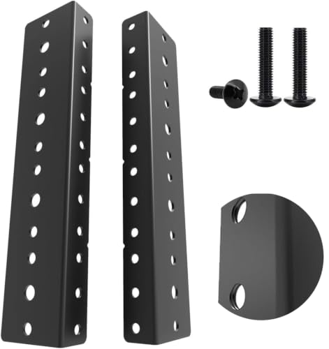 4U Rack Rails Kit with Hardware - 2 Pieces (4URR) - size: 4U