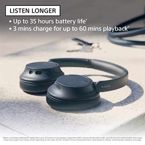 Sony WH-CH720N Noise Canceling Wireless Headphones Bluetooth Over The Ear Headset with Microphone and Alexa Built-in, White New | Comfortable Lightweight Design, Dual Noise Sensor technology, Up to 35 Hrs Battery with Quick Charging, Multipoint Connection