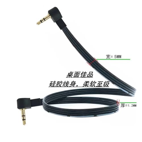 Short 5cm 20cm 3.5mm Plug to Plug 90° Right Angle Aux Audio Cable 3.5mm Jiack Cable 30cm 50cm(5CM,3J) - color: 3J, size: 5CM