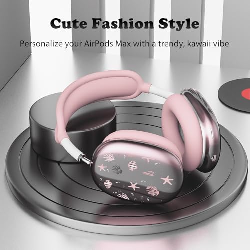 for AirPods Max Headphones Fish Ear Covers for AirPods Max 2 - color: Fish B/Pink