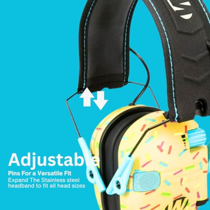 Walker's Razor Slim Electronic Earmuffs | Protective Case - color: Multicolour