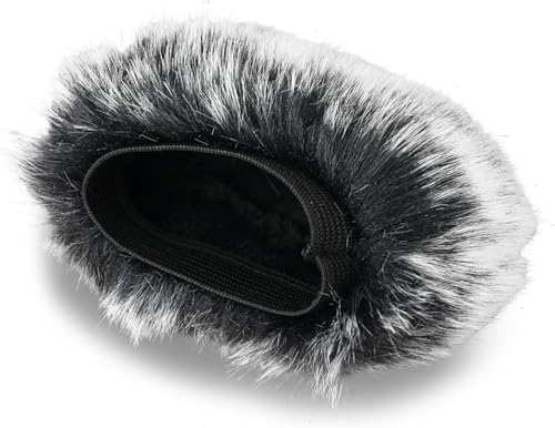 Furry Windscreen Windshield Wind Muff Compatible with Zoom H5 Studio H5Studio/H2Essential H2 Essential Windscreen deadcat Microphone Handy Recorder Accessories (H5Studio/H2Essential) - size: H5Studio/H2Essential