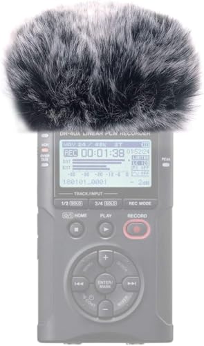 Furry Windscreen Windshield Wind Muff Compatible with Zoom H5 Studio H5Studio/H2Essential H2 Essential Windscreen deadcat Microphone Handy Recorder Accessories (H5Studio/H2Essential) - size: H5Studio/H2Essential