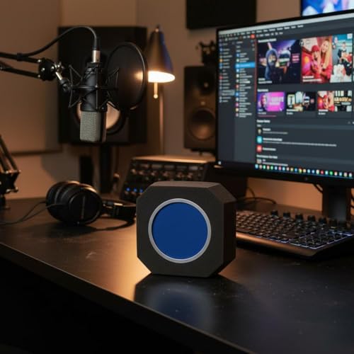 Mic Sound Absorbing Foam Windproof Vocal Pickup Separation Cover Lightweight Vocal Pickup Reflection Screen for Vocalists
