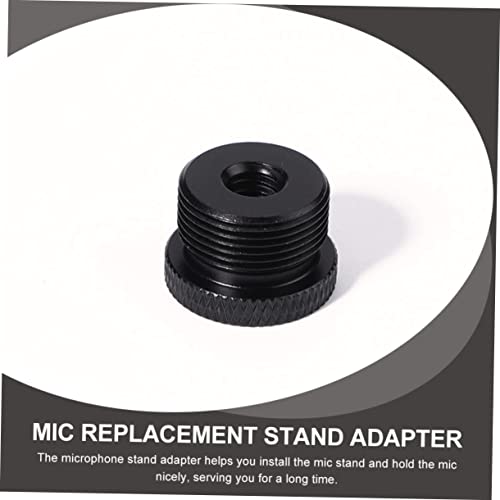 30pcs Microphone Stand Adapter 3/8 to 5/8 Male Screw Converter Aluminum Shock Mount Mic Thread Adapter Set for Camera Tripod and Mic Boom Stand