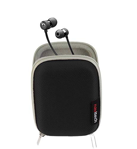 Navitech Black Hard Protective Earphone Case Compatible With Sudio Bluetooth Sport Headset TRE in-Ear Water Resistant Wireless Headphones
