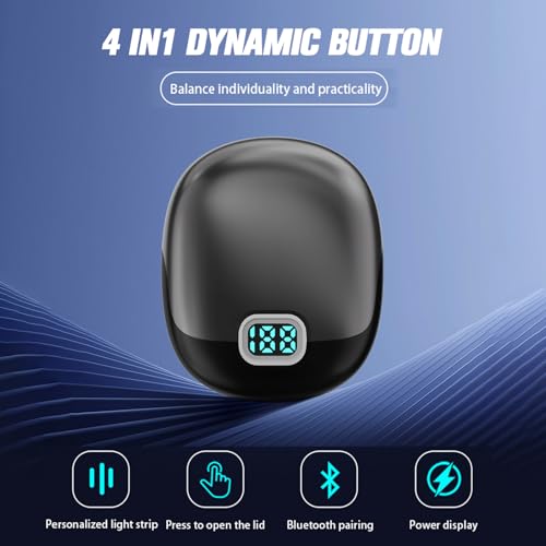 Wireless Gaming Earbuds for PC with Mic 2.4GHz Dongle Low Latency ANC Noise Cancelling Earbuds in Ear Gaming Headphones Earphone Ear Buds Compatible with Meta Quest 2, Steam Deck, PS4, PS5, PC, Switch - color: White