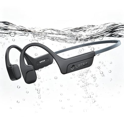 Bone Conduction Headphones, IPX8 Waterproof Swimming Headphones with MP3 Mode 32GB Memory, Bluetooth 5.4, Secure Fit, Open Ear Earbuds Up to 10 Hours Playtime for Fitness and Running