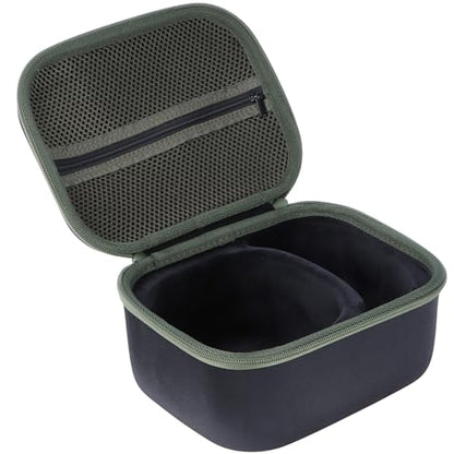 Storage Case Compatible with Walker's Razor Slim Shooting Hearing Protection Electronic Earmuffs - color: Black + Military Green