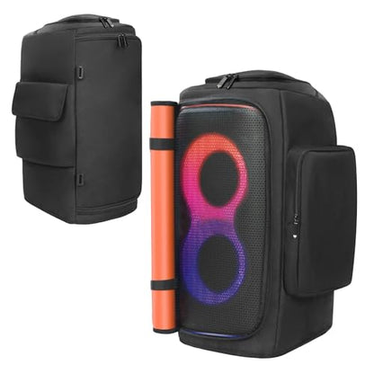Dust Cover Case Compatible with JBL PartyBox 110/PartyBox 120, Speaker Jacket Protective Sleeve with Side Storage Pockets