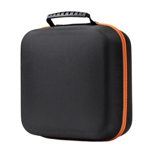 EVA Hard Shell Headphone Case for Over-Ear Headphones, 8.27 x 8.27 x 3.94 in Travel Storage Bag, Black