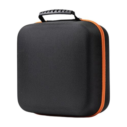 EVA Hard Shell Headphone Case for Over-Ear Headphones, 8.27 x 8.27 x 3.94 in Travel Storage Bag, Black
