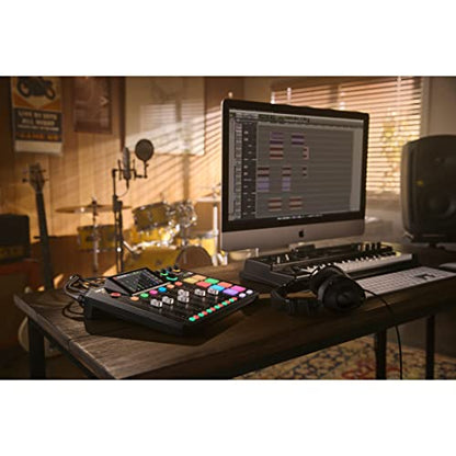 Rode RODECaster Pro II Bundle with 4x Zoom ZDM-1 Podcast Mic Packs — 9-Channel Console with Revolution Preamps and APHEX DSP for Podcasting, Streaming, Broadcasting, Voice Over