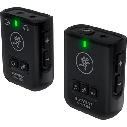 Mackie EM Wave LAV Compact Digital Wireless Lavalier Clip-On Microphone System for Cameras and Smartphones (2.4 GHz)