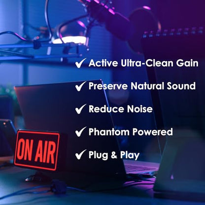 Cloud Microphones - Cloudlifter CL-1 Mic Activator - USA Made | Ultra-Clean Microphone Preamp Gain - size: CL-1