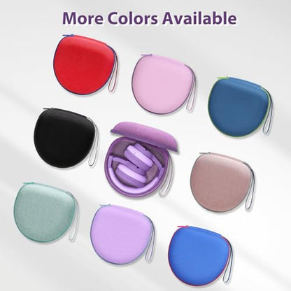 Kids Headphones Case for JoySpark/iClever Etc Headphone,Purple,Case Only | for iClever BTH12 HS19 BTH20 BTH22 BTH26/Candy Bila/Acer/JBL/MIDOLA/JoySpark/JLab/ADOOPE/Spiderman/EarFun/ Etc Kids Headphone - color: Purple