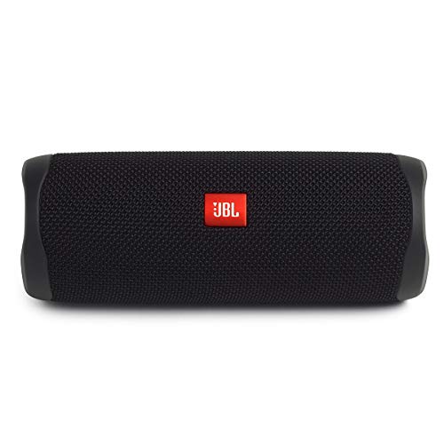 JBL Flip 5 Waterproof Portable Bluetooth Speaker - Black (Renewed) - color: black