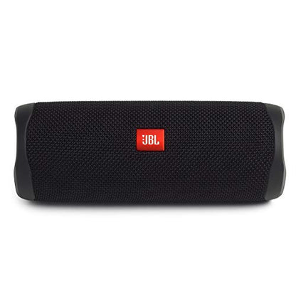 JBL Flip 5 Waterproof Portable Bluetooth Speaker - Black (Renewed) - color: black