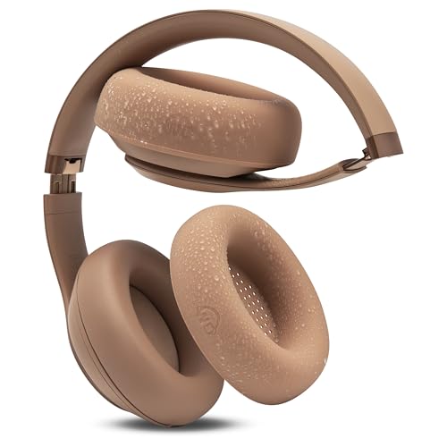 WC SweatZ Studio Pro - Patented Silicone Earpad Covers for Beats Studio Pro | Made by Wicked Cushions | Sweatproof & Easily Washable | Dune - color: Dune