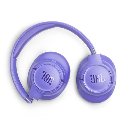 JBL Tune 780NC - Wireless Over-Ear Adaptive Noise Cancelling Headphones with Powerful Hi-Res JBL Pure Bass Sound and Spatial Sound, with Up to 76 Hours of Battery Life, Plus Speed Charge (Lavender) - color: Purple