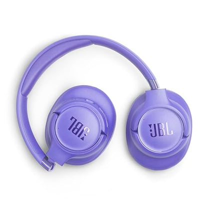 JBL Tune 780NC - Wireless Over-Ear Adaptive Noise Cancelling Headphones with Powerful Hi-Res JBL Pure Bass Sound and Spatial Sound, with Up to 76 Hours of Battery Life, Plus Speed Charge (Lavender) - color: Purple