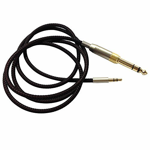 NewFantasia Upgrade Headphone Cord Replacement Audio Cable Compatible with Philips Audio Fidelio X2HR, Audio Fidelio L2, SHP9600 Wired, SHP9500, SHP9500S Headphones 1.5meters/4.9ft - size: 4.9 ft