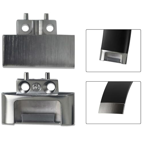 Solo 4 Hinge Replacement Headband Connector Metal Folding Hinge Clip Pin Cover Repair Parts Set Kit Accessories Compatible with Beats Solo 4 Wireless (Model A2924) Headphones. (Matte Black) - color: Matte Black