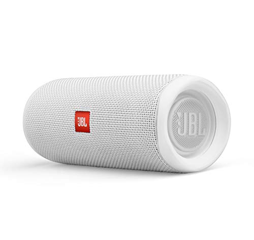 JBL FLIP 5 Waterproof Portable Bluetooth Speaker - White (Renewed) - color: White