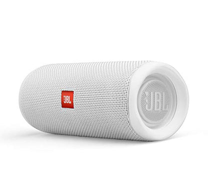 JBL FLIP 5 Waterproof Portable Bluetooth Speaker - White (Renewed) - color: White