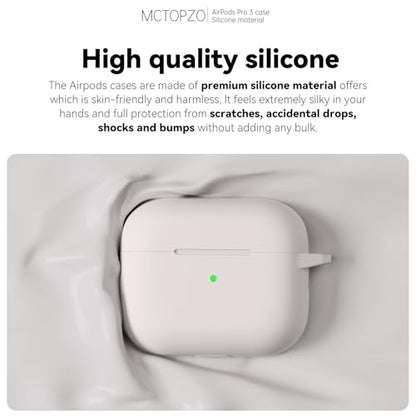 for AirPods Pro 3 Case 2025,Come with Cleaner Kit,Stone | Silicone Protective Cover for Airpod Pro 3rd Generation Case with Keychain,for Women Men,One-Piece Design,Shockproof - color: C-Stone